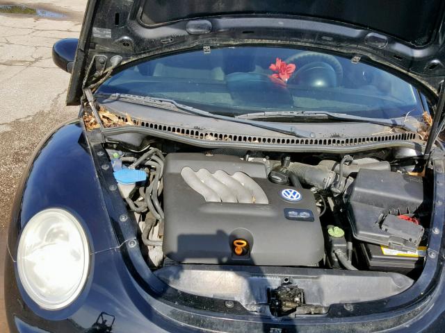 3VWCS21C61M414908 - 2001 VOLKSWAGEN NEW BEETLE Qara foto 7