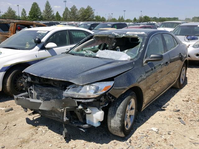 1G11B5SLXFF168732 - 2015 CHEVROLET MALIBU LS 灰色 照片 2