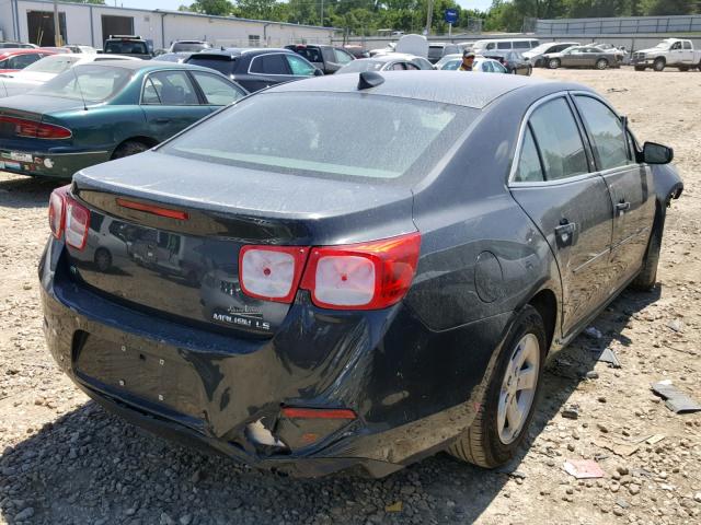 1G11B5SLXFF168732 - 2015 CHEVROLET MALIBU LS 灰色 照片 4