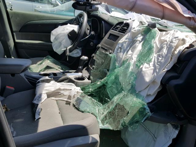 1G11B5SLXFF168732 - 2015 CHEVROLET MALIBU LS 灰色 照片 5