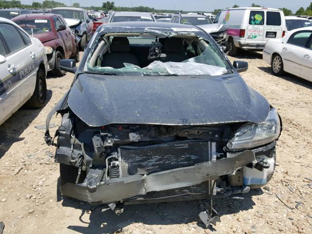 1G11B5SLXFF168732 - 2015 CHEVROLET MALIBU LS 灰色 照片 9