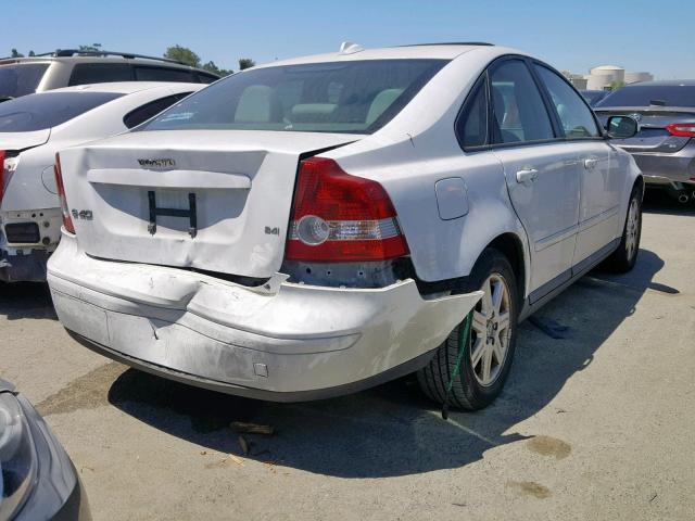 YV1MS390972307434 - 2007 VOLVO S40 2.4I WHITE photo 4