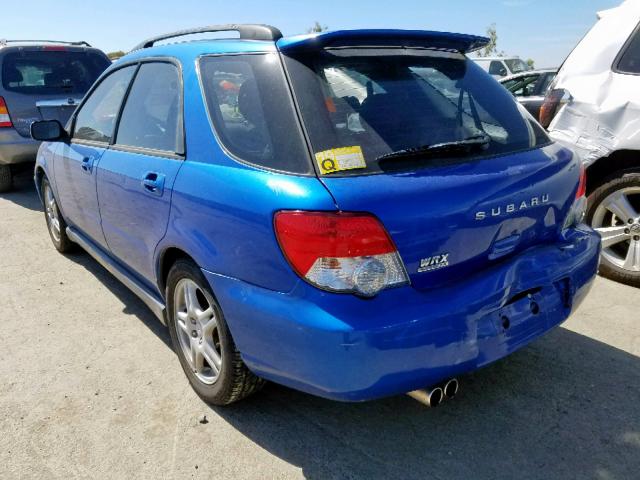 JF1GG29674G806353 - 2004 SUBARU IMPREZA WR BLUE photo 3