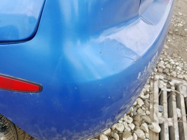 KL1TD62675B378678 - 2005 CHEVROLET AVEO BASE Mavi foto 9