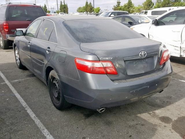 4T1BK46K57U522656 - 2007 TOYOTA CAMRY NEW GRAY photo 3