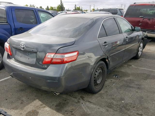 4T1BK46K57U522656 - 2007 TOYOTA CAMRY NEW GRAY photo 4