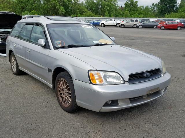 4S3BH625947301733 - 2004 SUBARU LEGACY L S SILVER photo 1