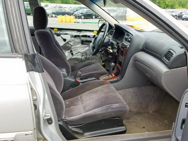 4S3BH625947301733 - 2004 SUBARU LEGACY L S SILVER photo 5