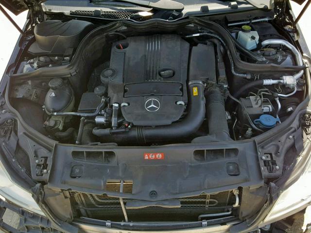 WDDGF4HB7CA676668 - 2012 MERCEDES-BENZ C 250 BLACK photo 7