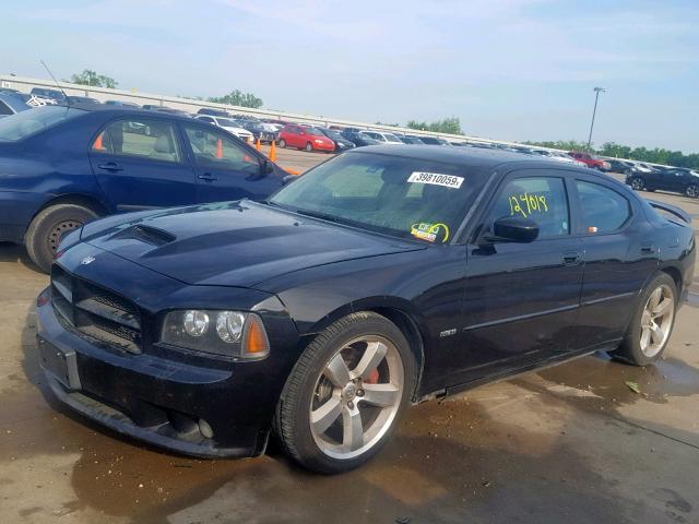 2B3KA73W36H328419 - 2006 DODGE CHARGER SR BLACK photo 2