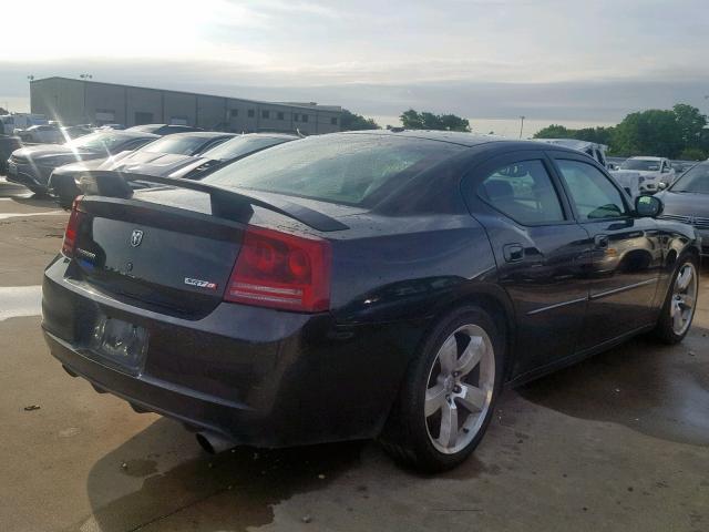 2B3KA73W36H328419 - 2006 DODGE CHARGER SR BLACK photo 4