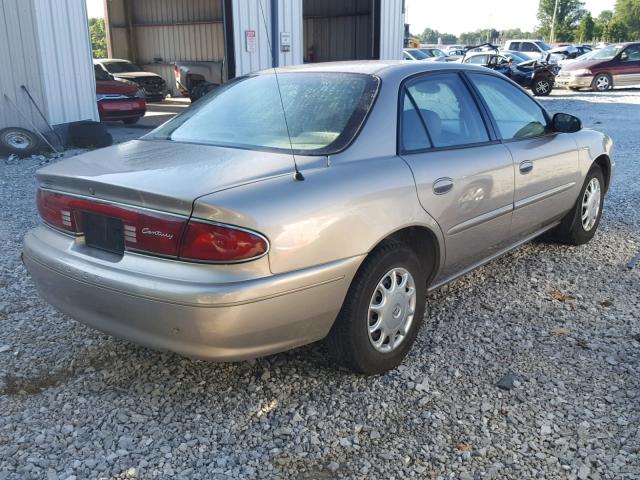 2G4WS52J231142202 - 2003 BUICK CENTURY CU TAN photo 4