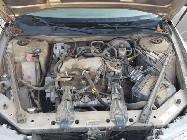 2G4WS52J231142202 - 2003 BUICK CENTURY CU TAN photo 7