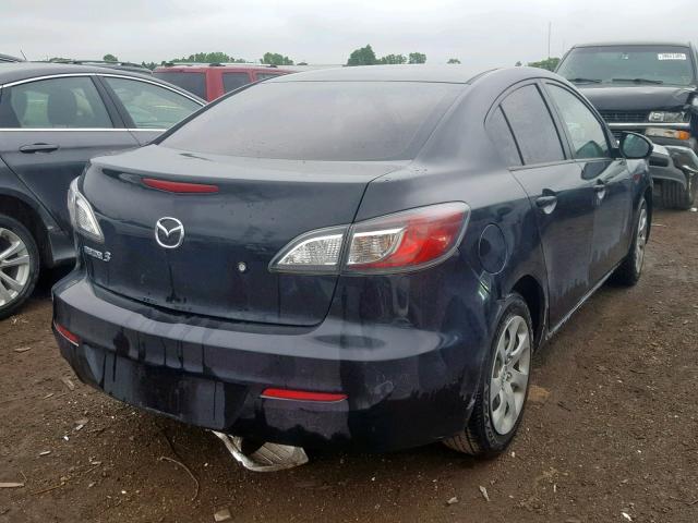 JM1BL1TF4D1721752 - 2013 MAZDA 3 I BLACK photo 4