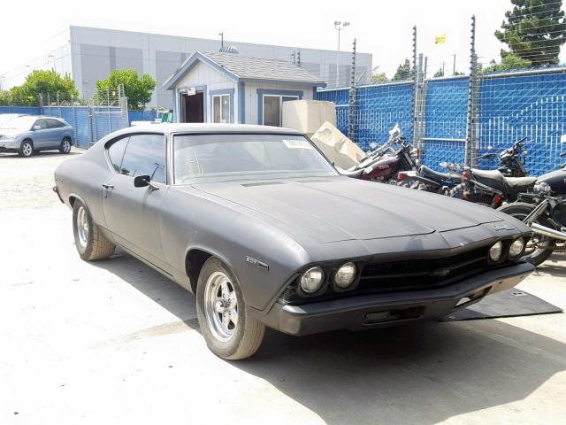 136379Z356902 - 1969 CHEVROLET CHEVELLE BLACK photo 1