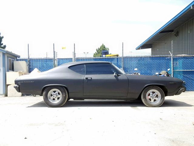 136379Z356902 - 1969 CHEVROLET CHEVELLE BLACK photo 9