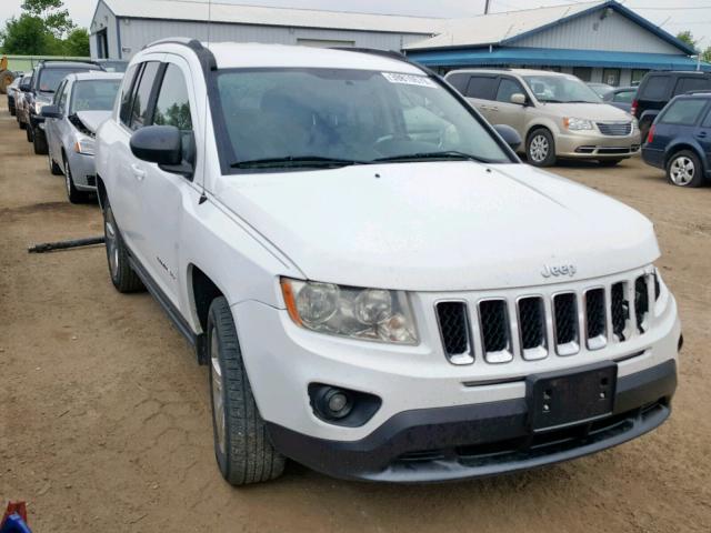 1C4NJDBB3CD562383 - 2012 JEEP COMPASS SP თეთრი ფოტო 1