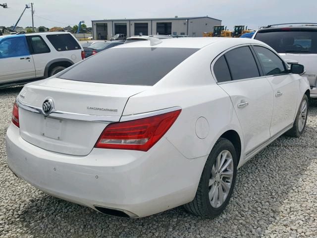 1G4GB5G33GF207393 - 2016 BUICK LACROSSE WHITE photo 4