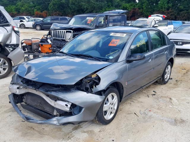 1G8AJ55F37Z207459 - 2007 SATURN ION LEVEL GREEN photo 2