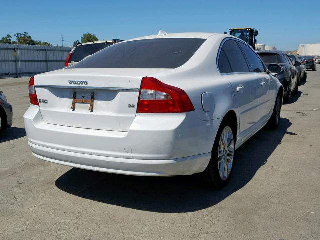 YV1AS982671024228 - 2007 VOLVO S80 3.2 WHITE photo 4