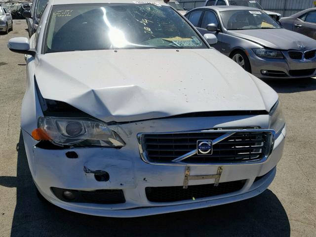 YV1AS982671024228 - 2007 VOLVO S80 3.2 WHITE photo 9