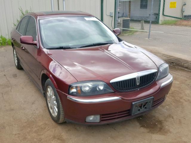 1LNHM86S74Y628865 - 2004 LINCOLN LS MAROON photo 1