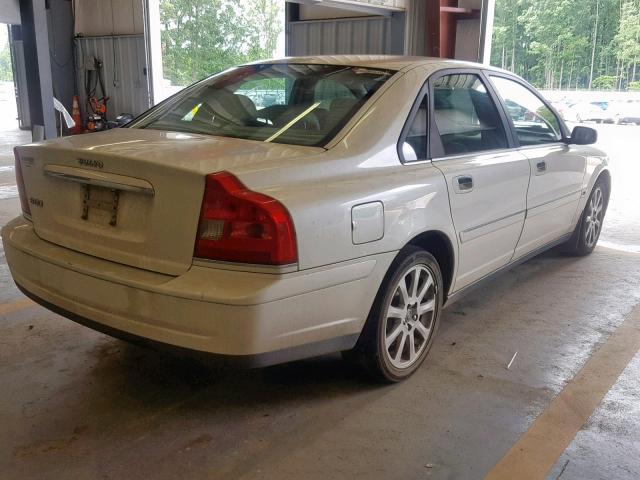 YV1TS592651392003 - 2005 VOLVO S80 2.5T WHITE photo 4