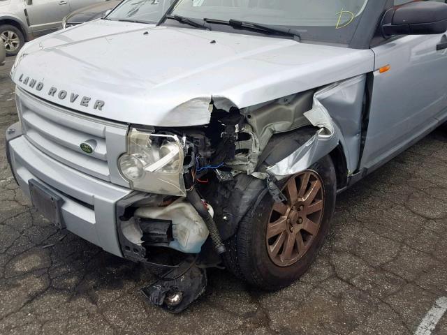 SALAE25416A382709 - 2006 LAND ROVER LR3 SE SILVER photo 9