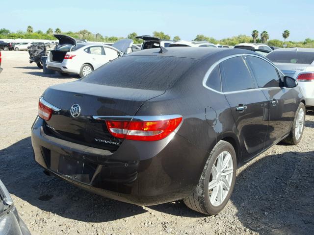 1G4PR5SKXE4131206 - 2014 BUICK VERANO CON BROWN photo 4