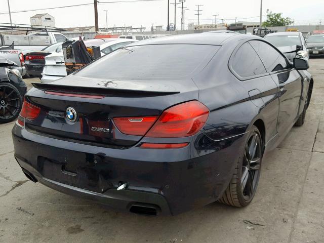 WBALX3C58CDV77368 - 2012 BMW 650 I BLACK photo 4