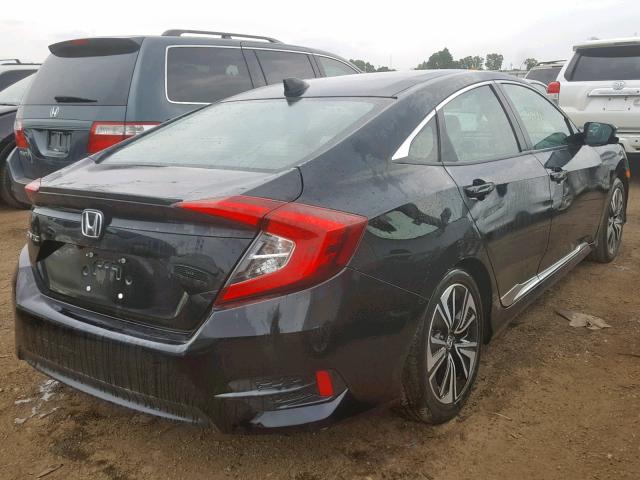 19XFC1F76GE039415 - 2016 HONDA CIVIC EXL BLACK photo 4