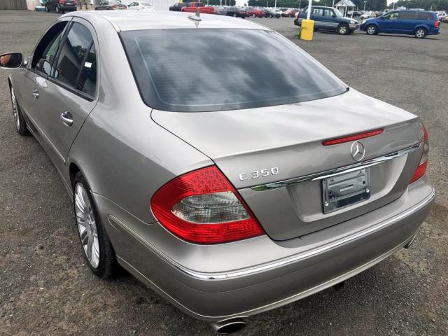 WDBUF56X77B152954 - 2007 MERCEDES-BENZ E 350 SILVER photo 3