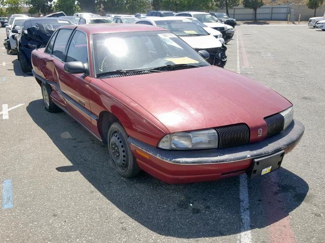 1G3NL54N2PM013660 - 1993 OLDSMOBILE ACHIEVA S MAROON photo 1