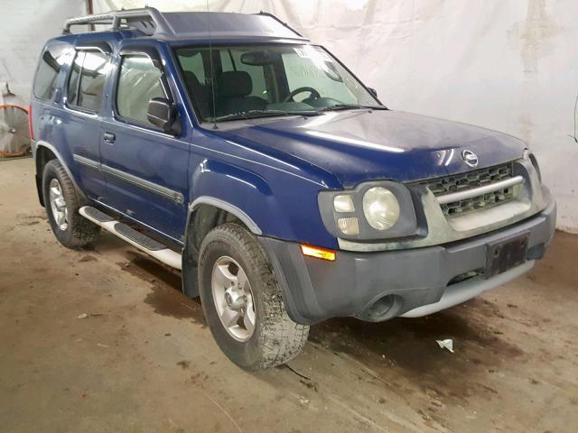 5N1ED28Y84C647133 - 2004 NISSAN XTERRA XE BLUE photo 1