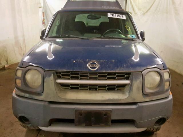 5N1ED28Y84C647133 - 2004 NISSAN XTERRA XE BLUE photo 9