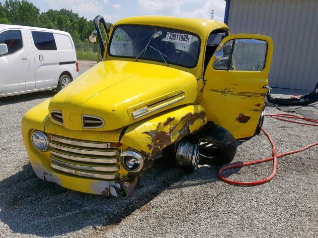 98RC408563 - 1950 FORD TRUCK YELLOW photo 2