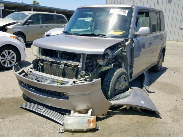 JTLKT324950213994 - 2005 TOYOTA SCION XB Графитовый фото 2