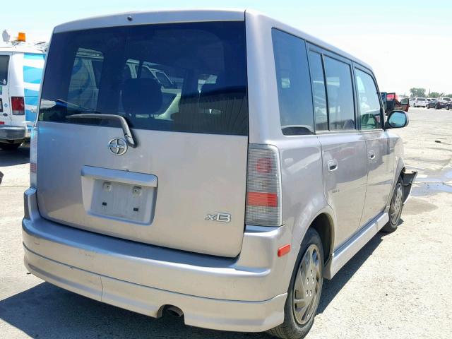 JTLKT324950213994 - 2005 TOYOTA SCION XB Графитовый фото 4