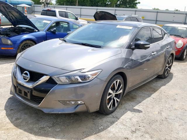 1N4AA6AP3GC425808 - 2016 NISSAN MAXIMA 3.5 GRAY photo 2