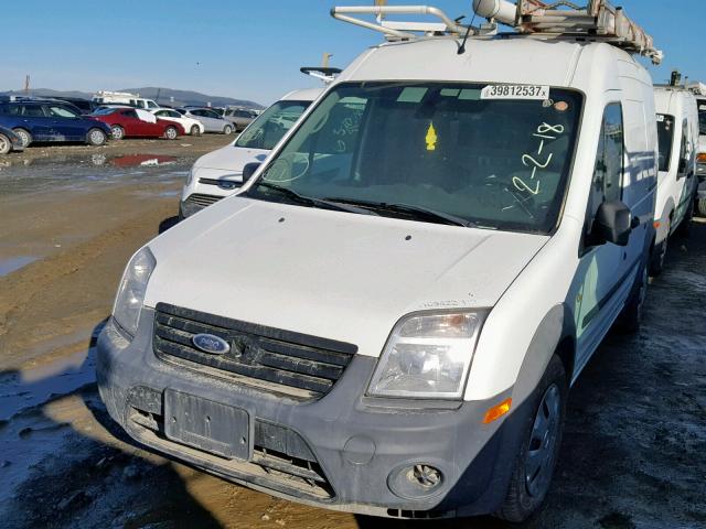 NM0LS7AN3CT083868 - 2012 FORD TRANSIT CO WHITE photo 2