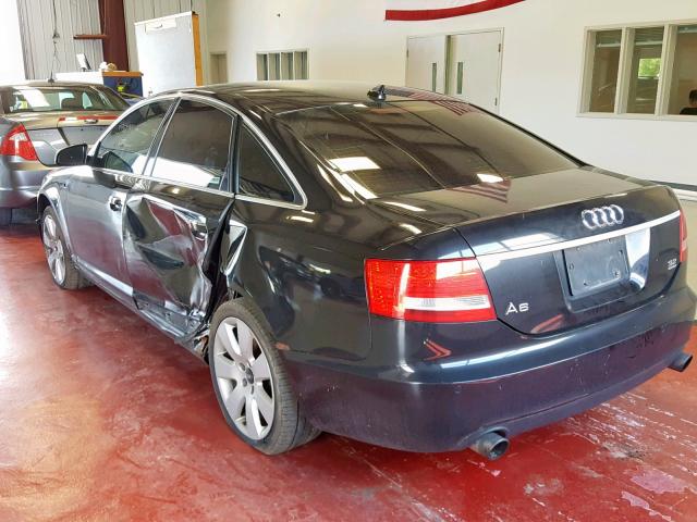 WAUDH74F57N152058 - 2007 AUDI A6 3.2 QUA BLACK photo 3