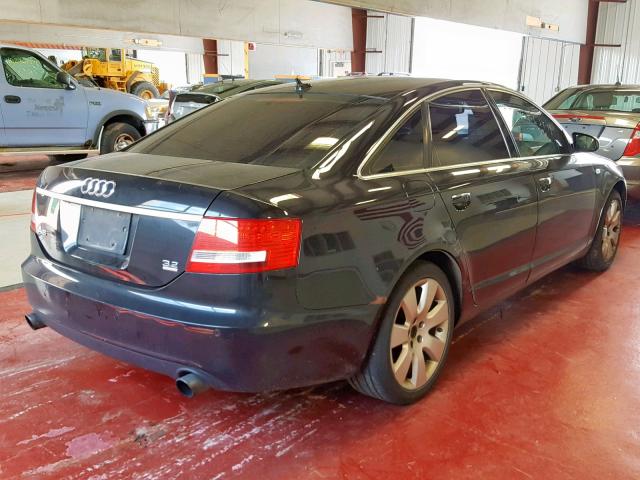 WAUDH74F57N152058 - 2007 AUDI A6 3.2 QUA BLACK photo 4