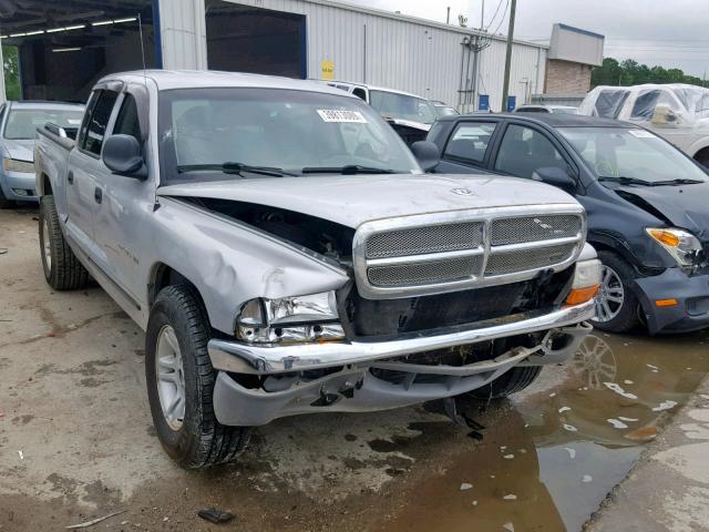 1B7HL2AN91S247488 - 2001 DODGE DAKOTA QUA SILVER photo 1