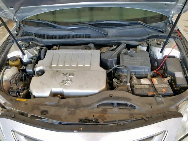 4T1BK46K87U036987 - 2007 TOYOTA CAMRY NEW GRAY photo 7