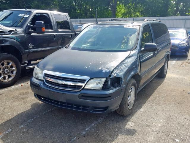 1GNDV33E25D132809 - 2005 CHEVROLET VENTURE LT GREEN photo 2