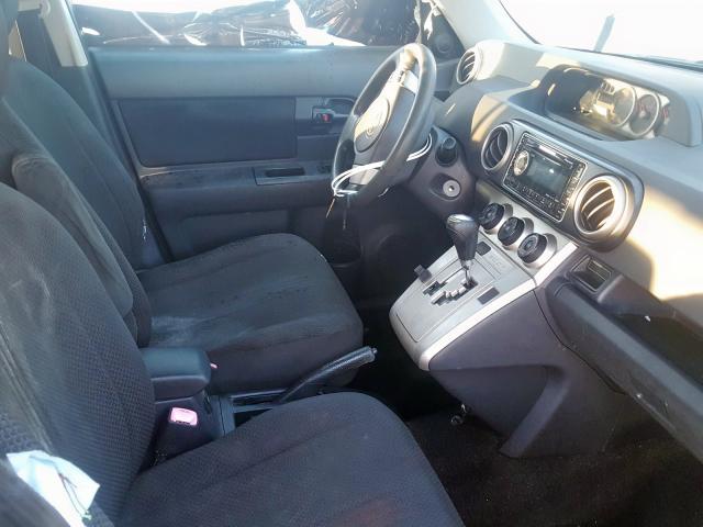 JTLKE50E391070753 - 2009 TOYOTA SCION XB BLACK photo 5