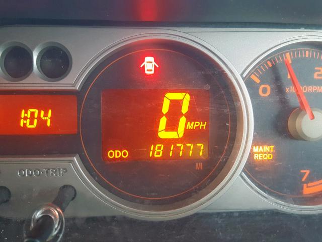 JTLKE50E391070753 - 2009 TOYOTA SCION XB BLACK photo 8