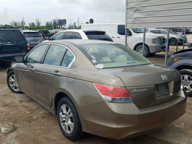 1HGCP26499A156738 - 2009 HONDA ACCORD LXP GOLD photo 3