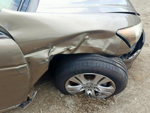 1HGCP26499A156738 - 2009 HONDA ACCORD LXP GOLD photo 9