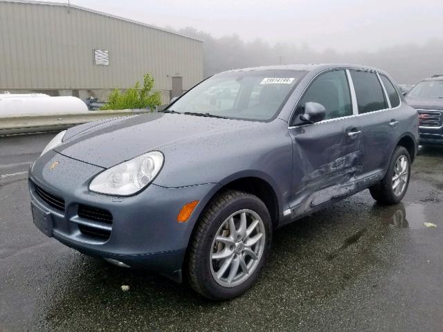 WP1AB29P34LA69116 - 2004 PORSCHE CAYENNE S GRAY photo 2